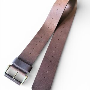 Banana Republic xtra thick (3inch) Brown Leather Waist Belt.